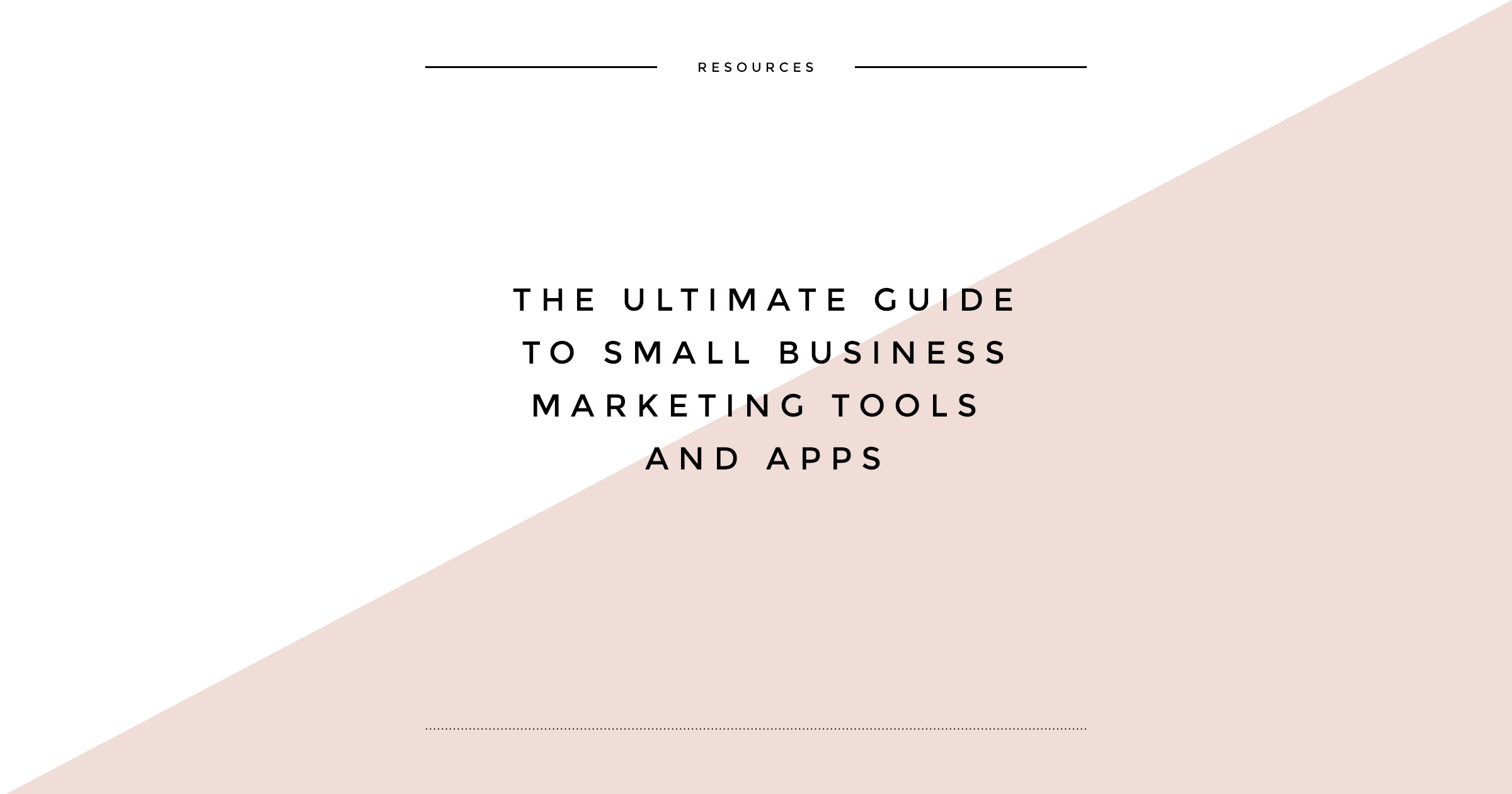 best marketing tools for small business