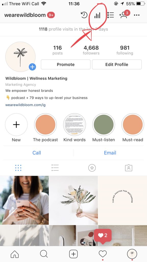 How to interpret instagram reporting