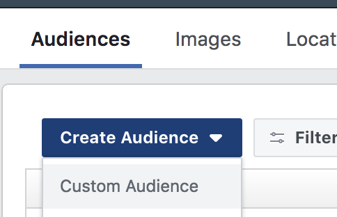 Create Facebook Retargeting Audiences