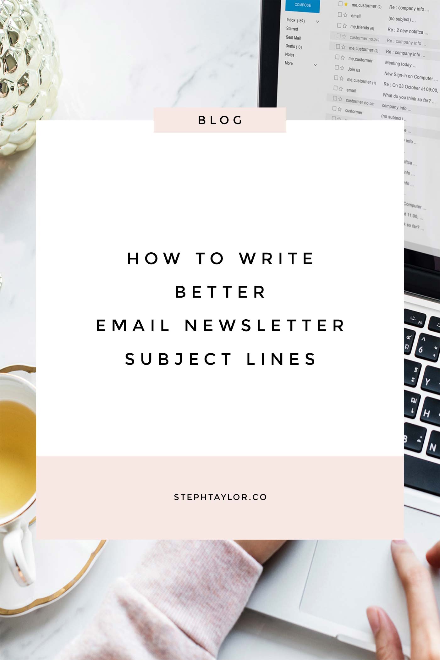 How to write better subject lines for your email newsletters | Steph ...