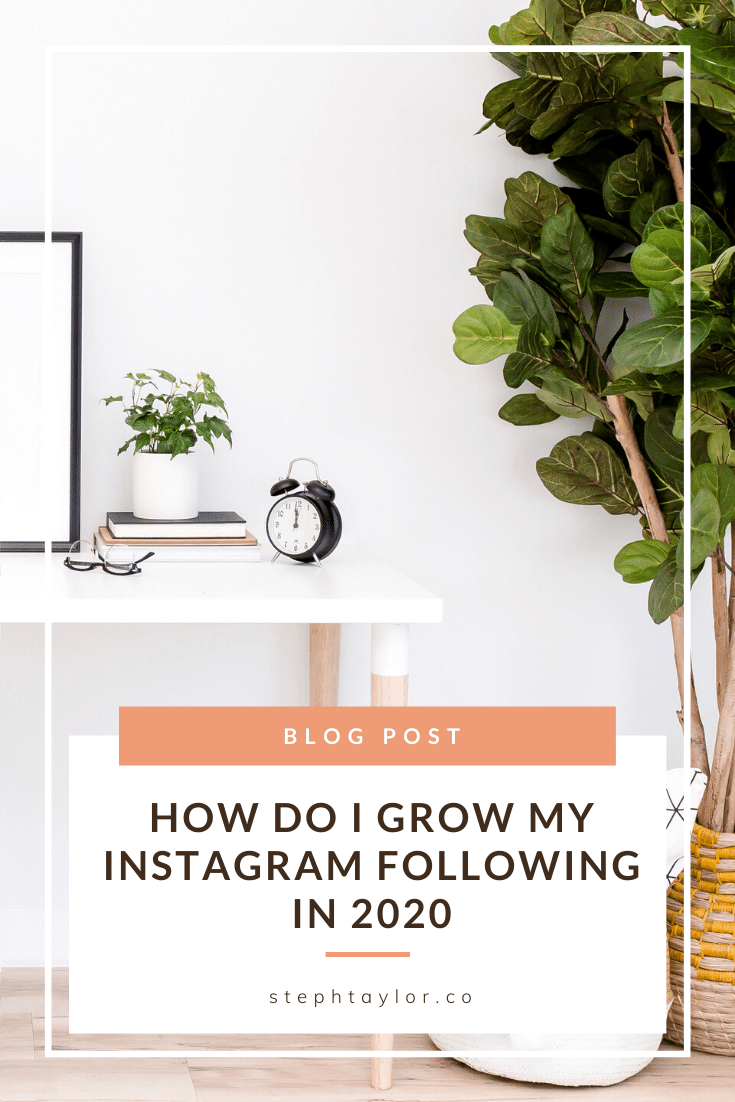 how to grow your instagram in 2020