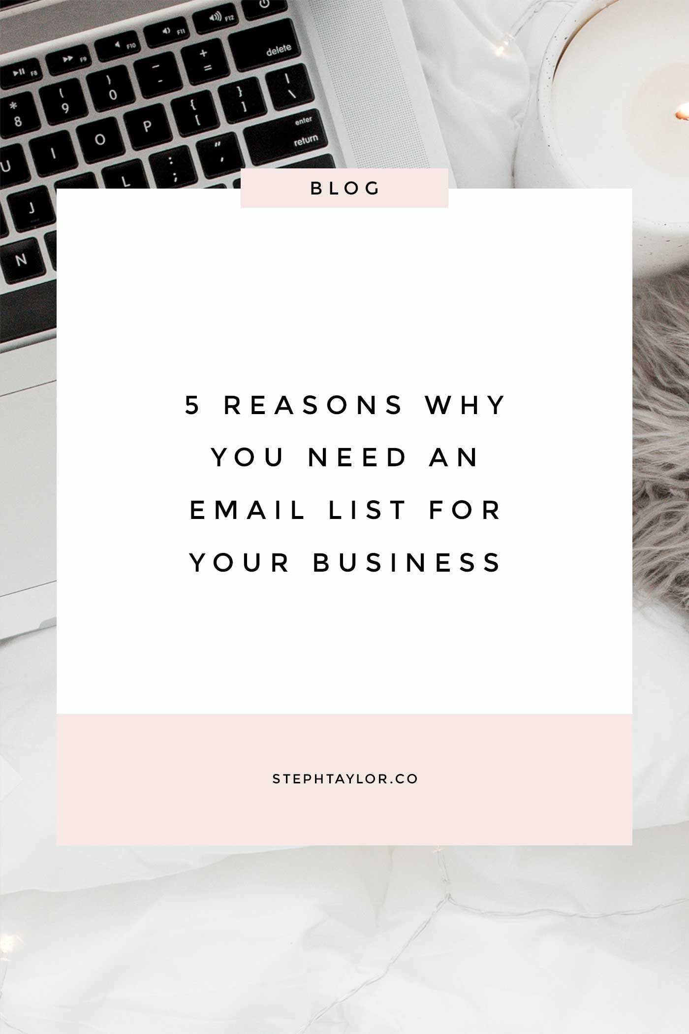 Why you need an email list for your business