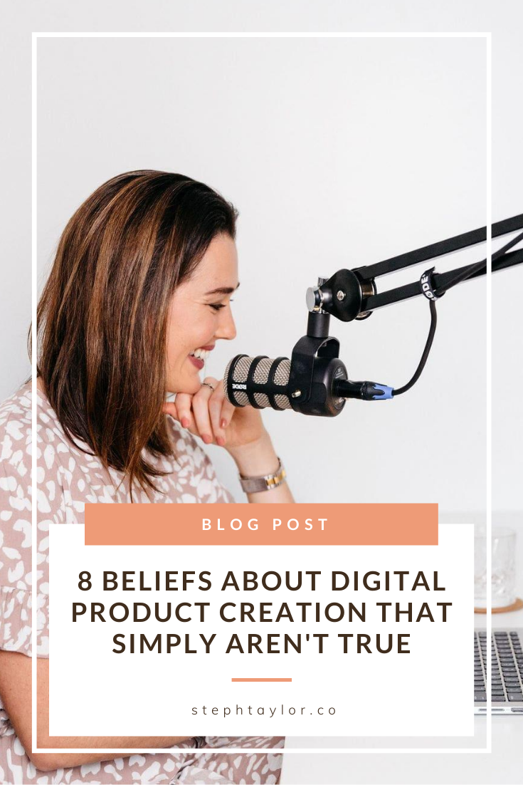 myths about digital product creation Pin