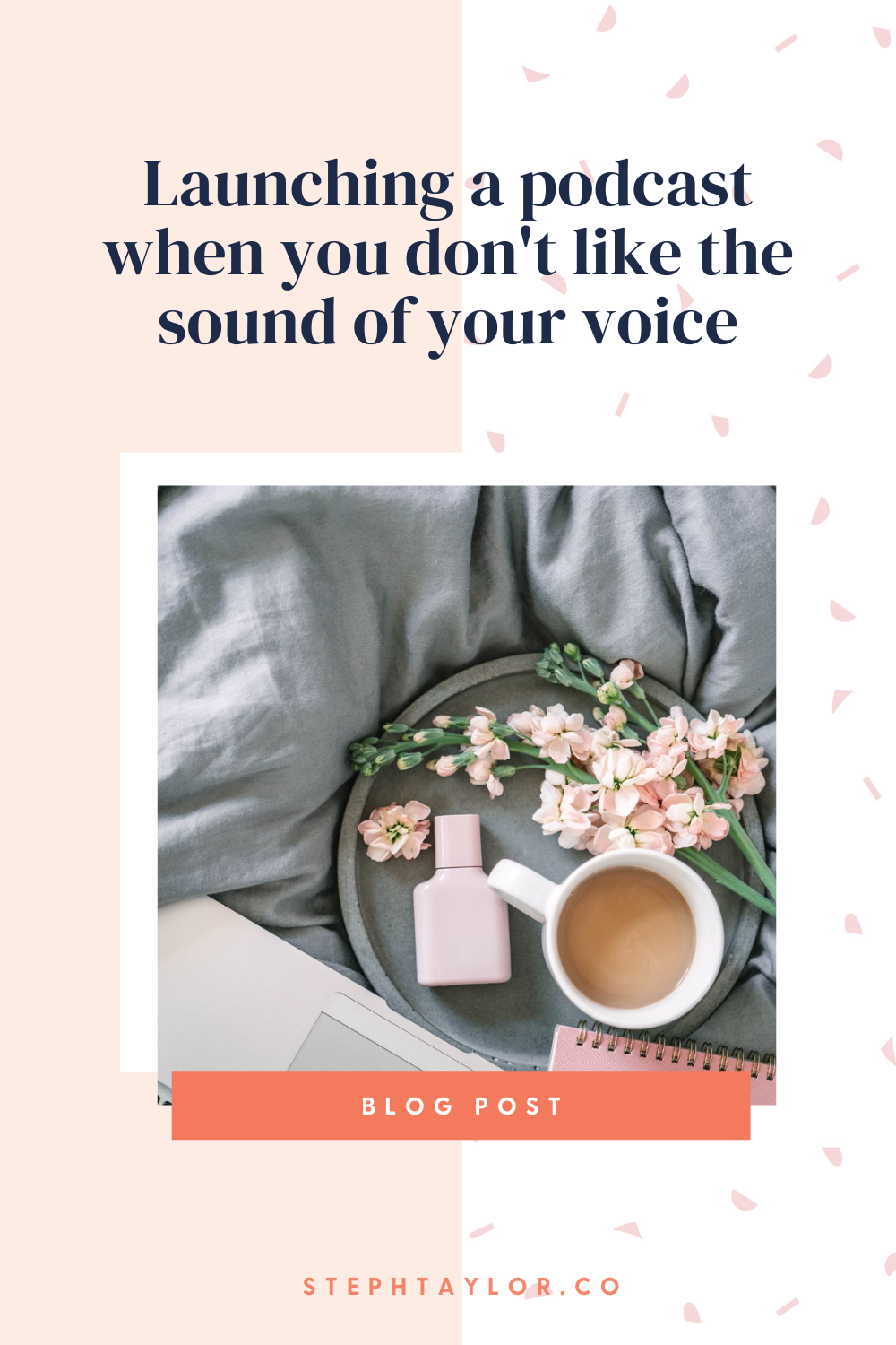 Launching a podcast when you don't like your voice Pin