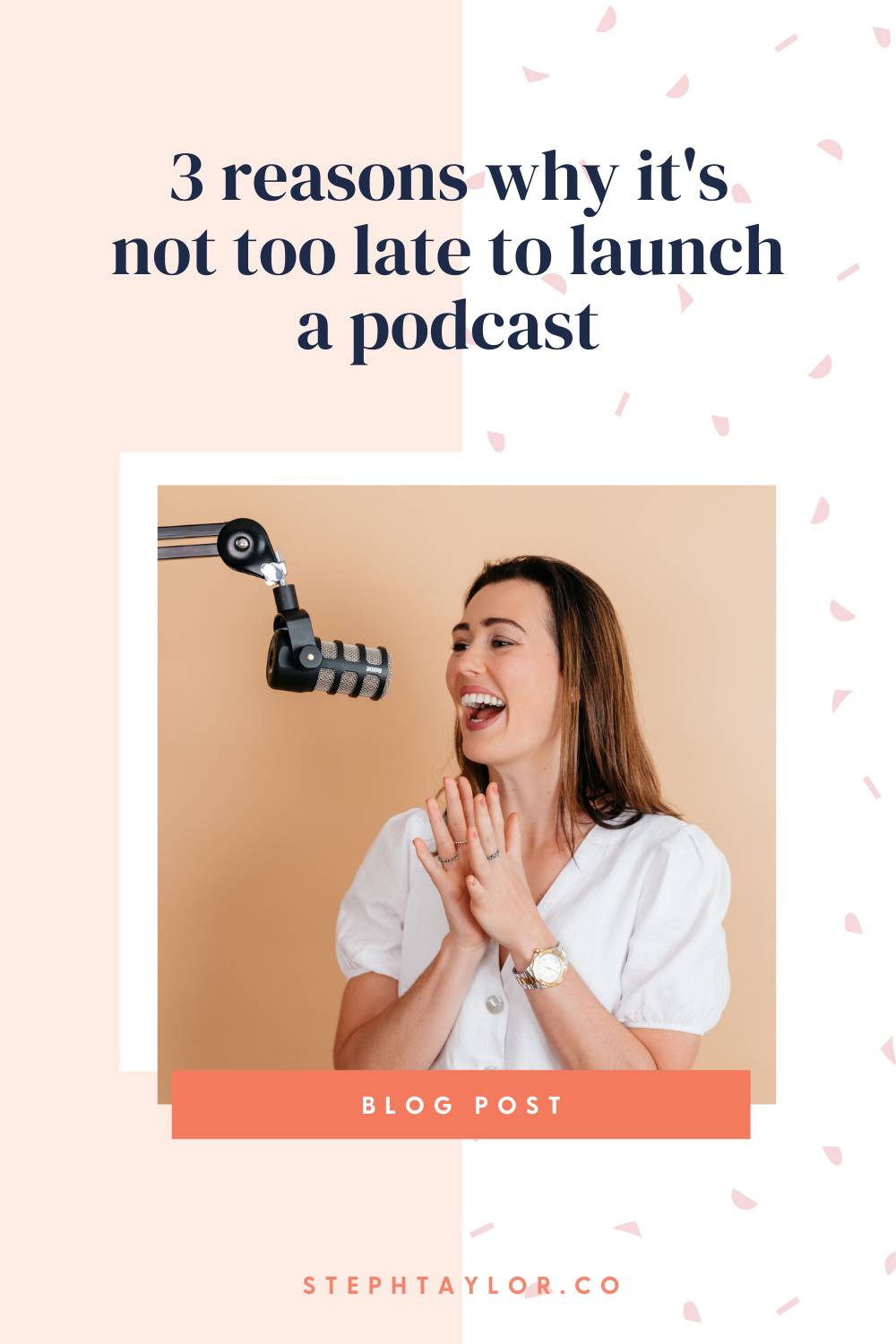 not too late to launch a podcast