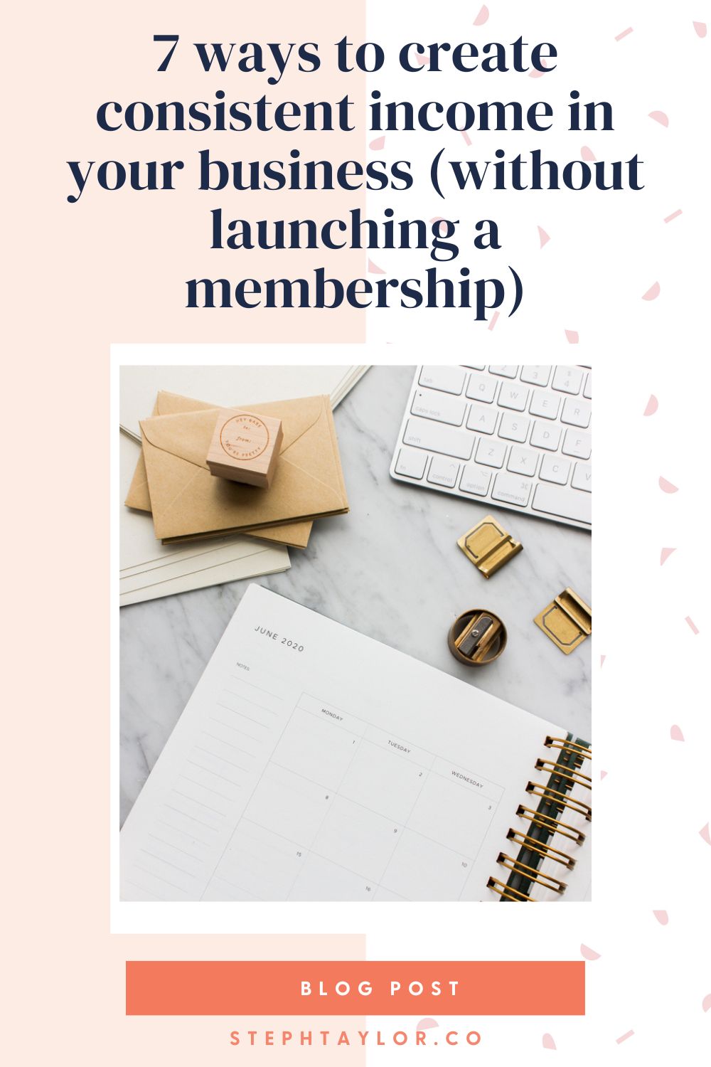 7 ways to create consistent income in your business (without launching a membership)